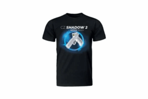 CZ Shadow 2 Blue Optics Ready T-Shirt in Black